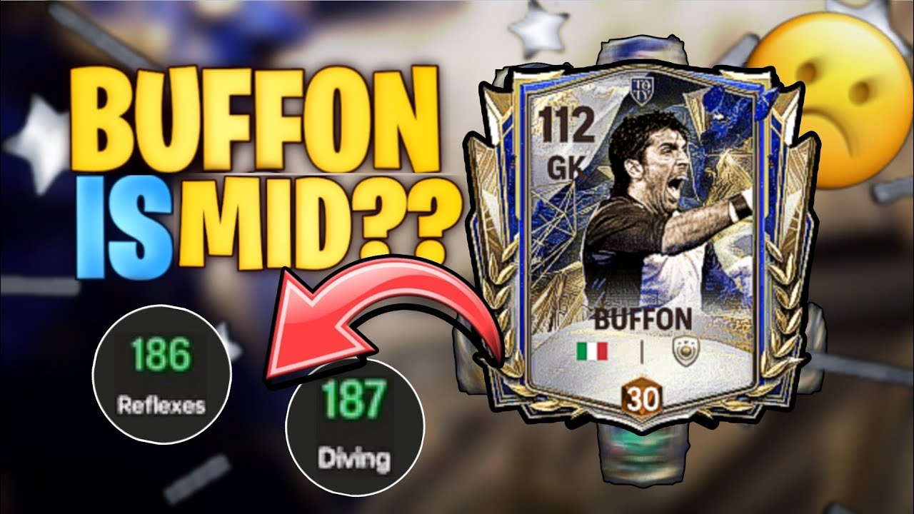 BUFFON 107 is Mid?🤨 i Faced BUFFON | FC MOBILE