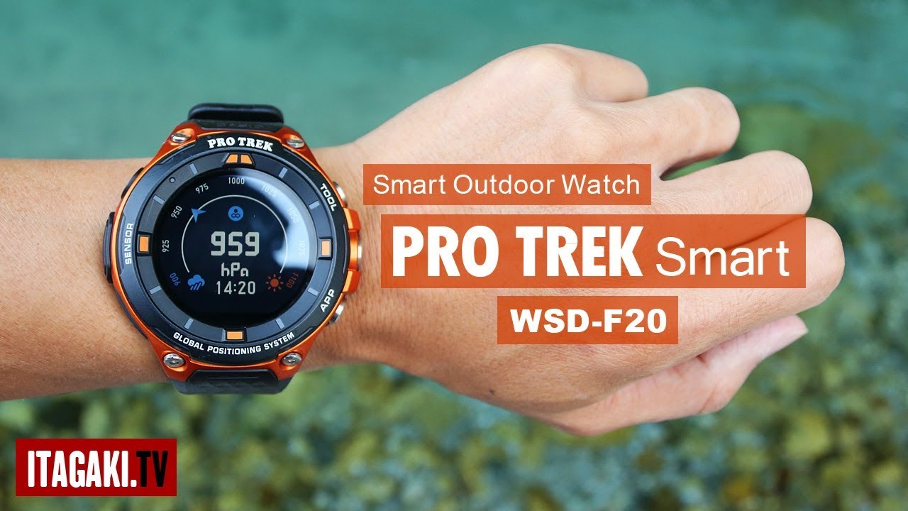 未来感満載の山ギア。CASIOのPRO TREK Smart を自慢させてほしい｜CASIO PRO TREK Smart WSD-F20