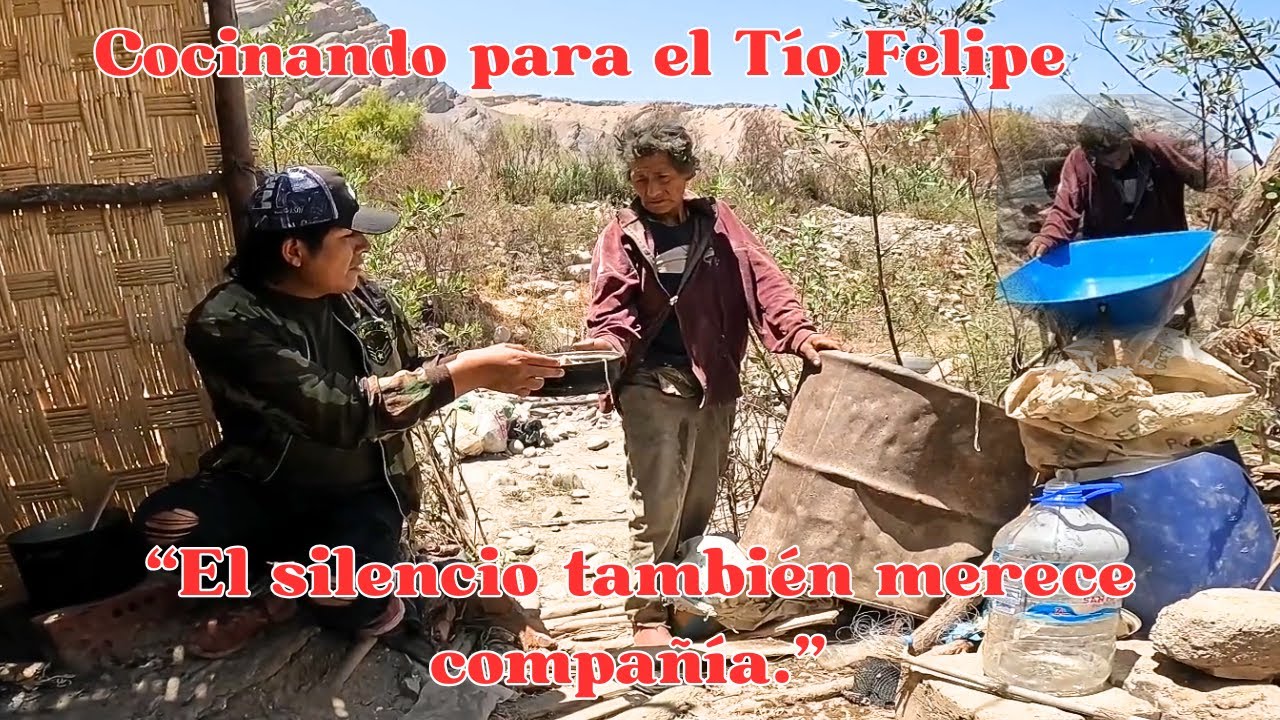 Cocinando para el Tío Felipe que no habla “El silencio también merece compañía.”
