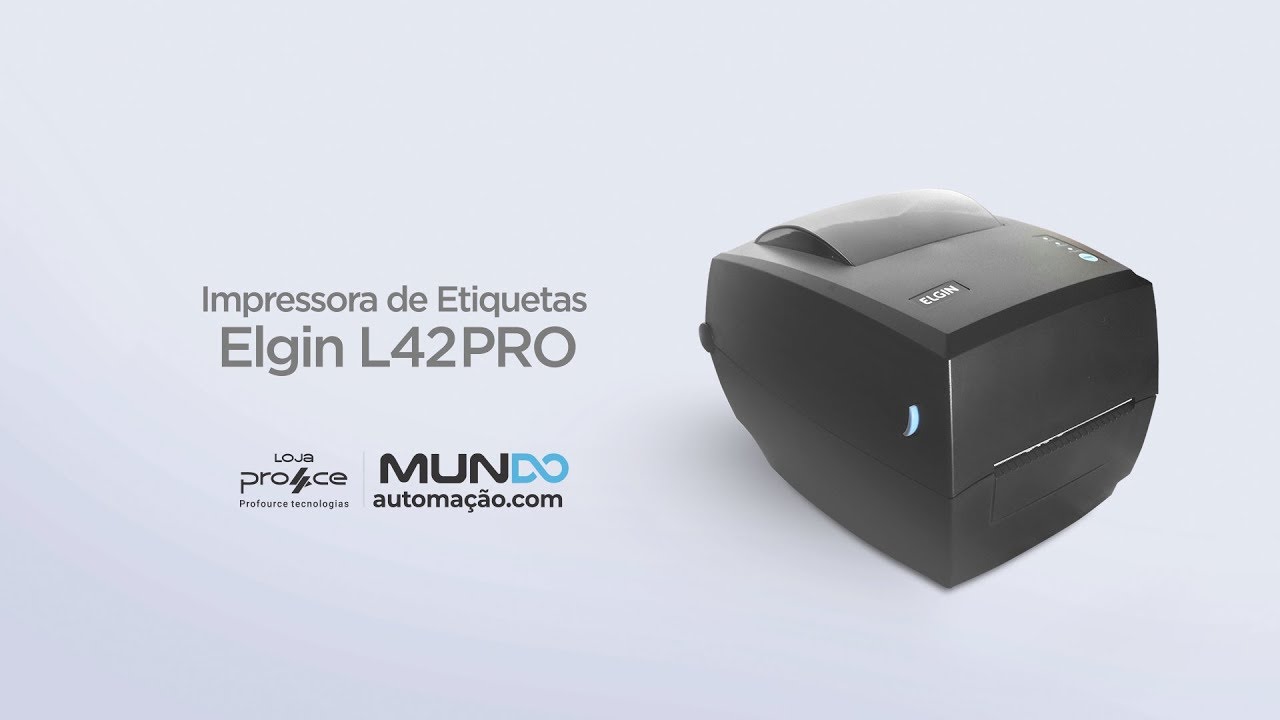 Nova Impressora de etiquetas Elgin L42 Pro - O que  era bom ficou ainda melhor