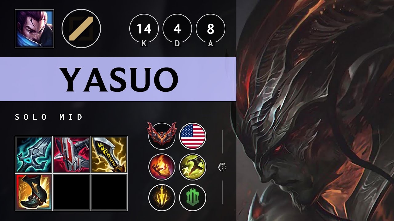 Yasuo Mid vs Tristana - NA Grandmaster Patch 25.10