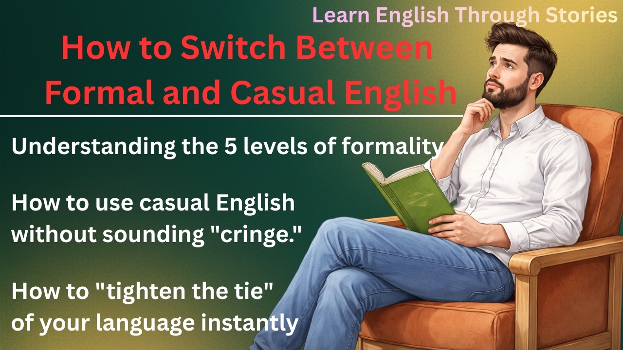 Switching Between Formal and Casual English Just Got EASIER | Learn English Through Story Level 3