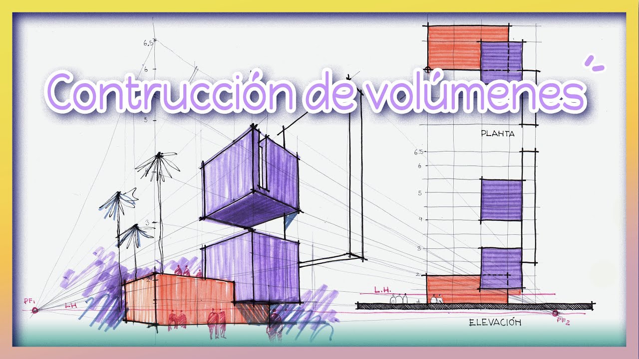 Perspectiva con dos puntos de fuga - Ejercicio de armado