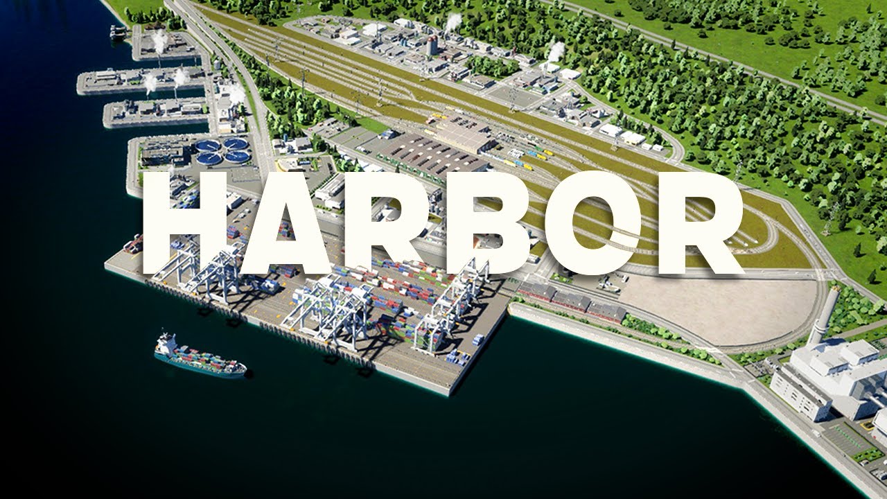 My BEST Cargo Harbor Yet in Cities Skylines 2!!