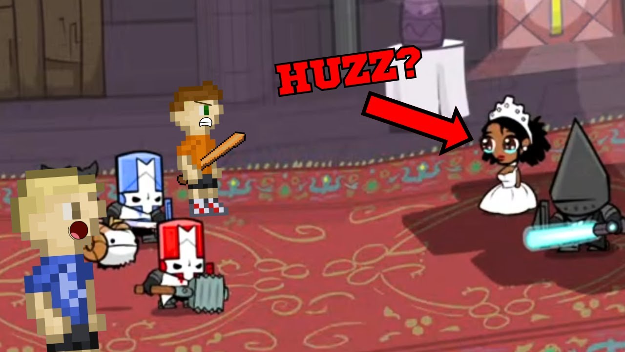 Rescuing the Huzz in Castle Crashers