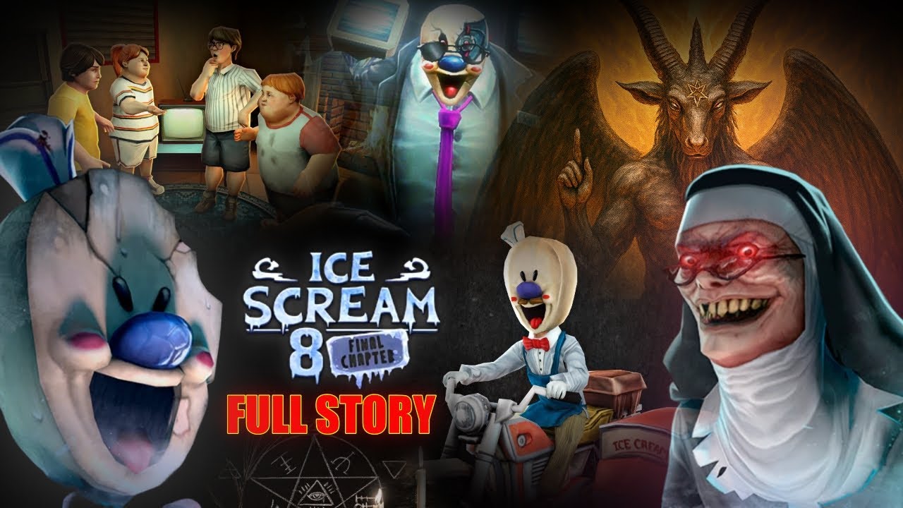 ICE SCREAM 8 GAME FULL STORY PT1/MR HUMBLE