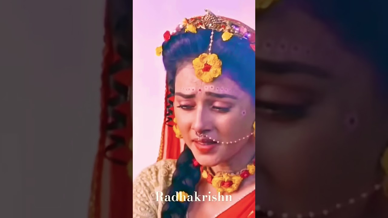 #radhakrishnalovestory 🥰🥺🥹 #dwarkadhishstatus #starbharatchannel #radhakrishnasirial #agartumsathho