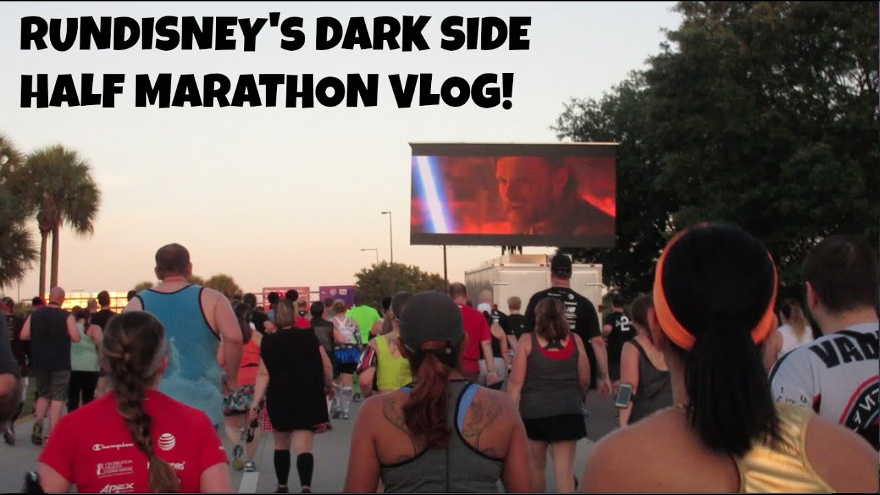 DISNEY'S STAR WARS DARK SIDE HALF MARATHON 2016!