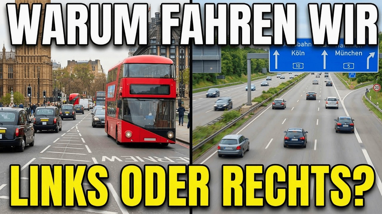 Links vs Rechts! Warum fahren Länder auf verschiedenen Straßenseiten?