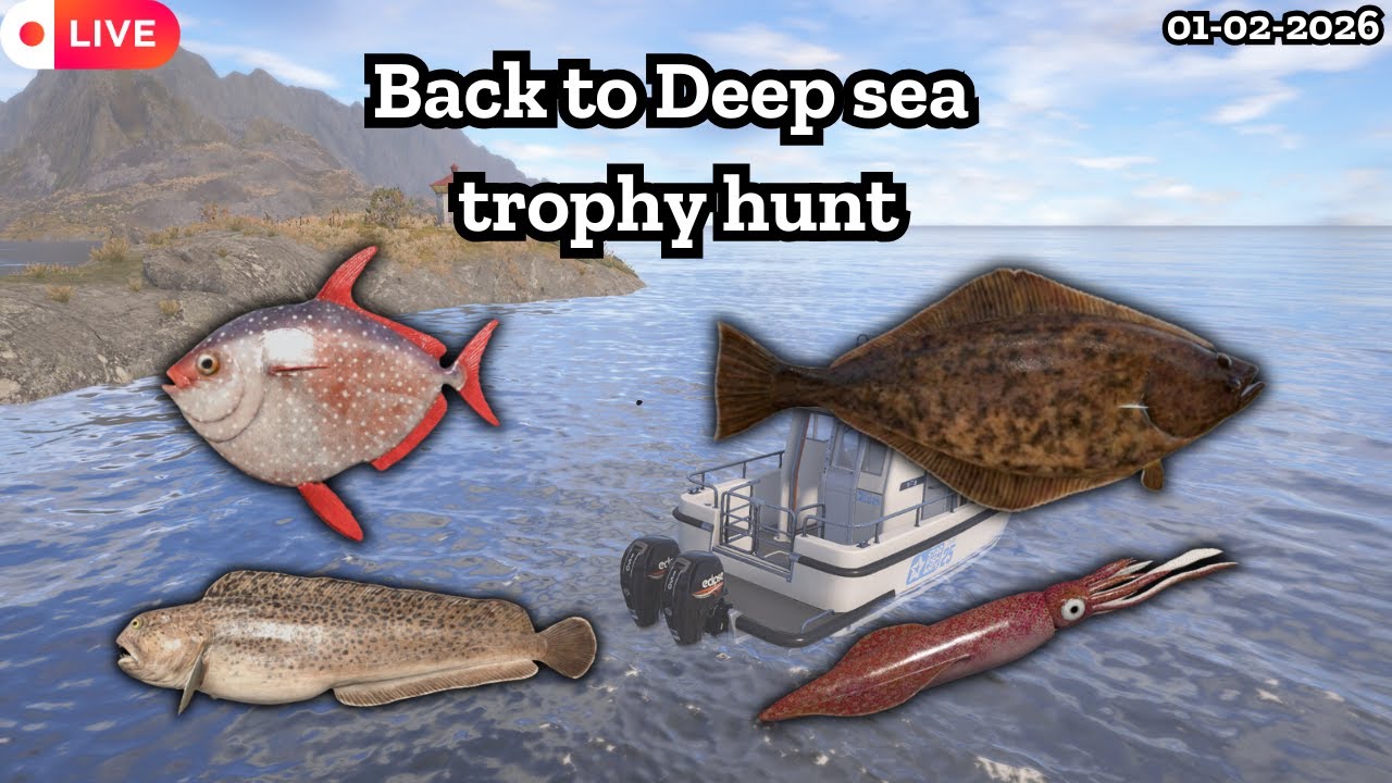 Trophy hunt at deep sea | Copper lake trophy hunt |  Russian fishing 4 | Nanstein | 