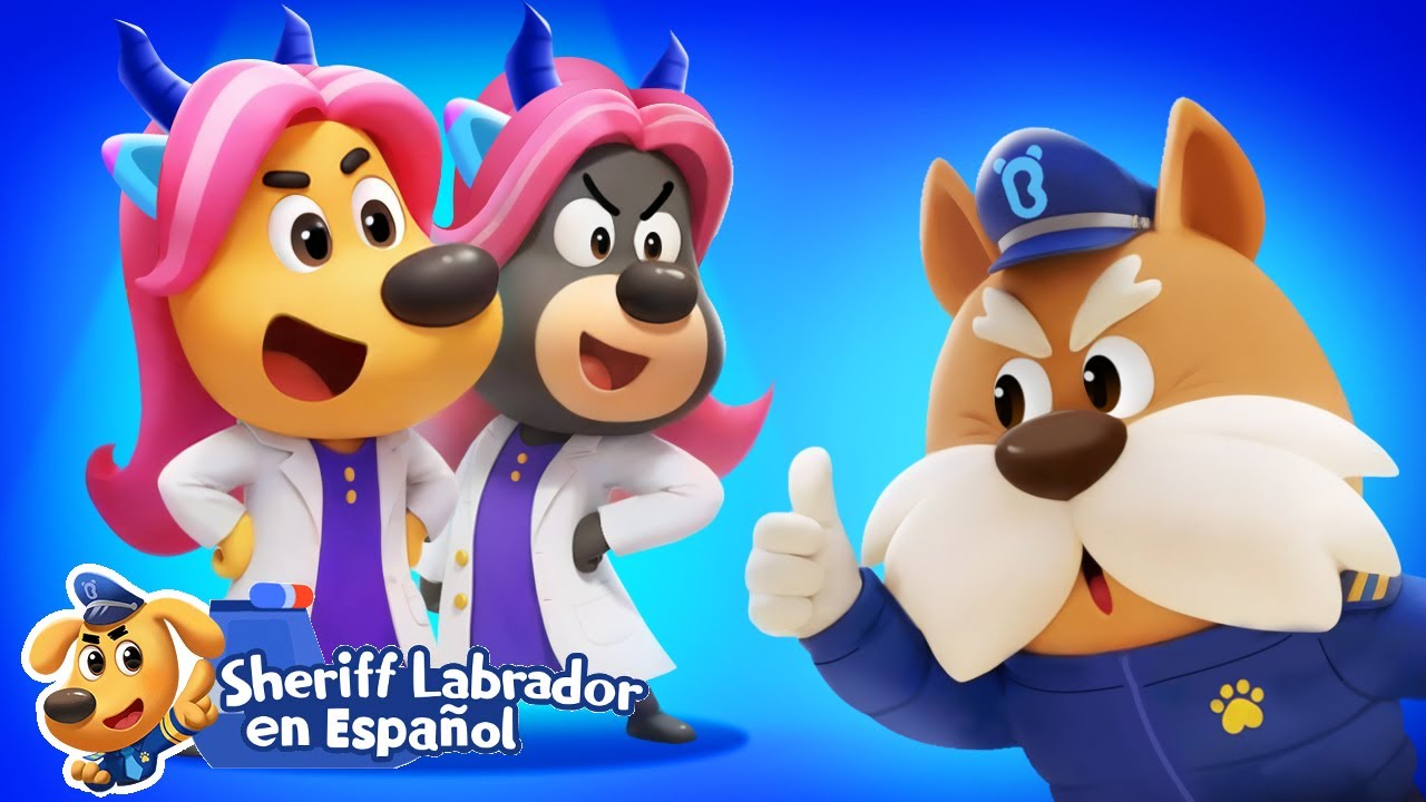 Misión Encubierta 😎 Dibujos Animados 🔍Sheriff Labrador en Español
