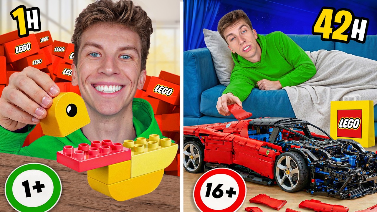 SKŁADAM WSZYSTKIE POZIOMY TRUDNOŚCI LEGO ZANIM ZASNĘ!