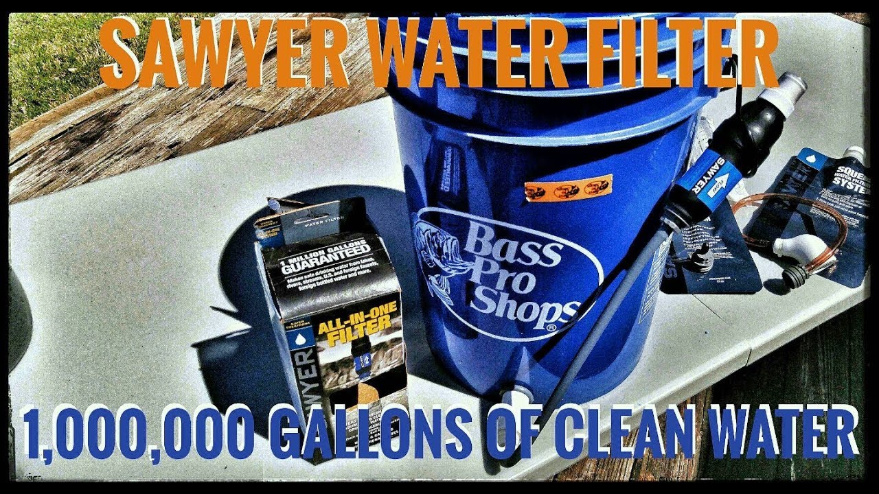 SAWYER ALL IN ONE WATER FILTER KIT REVIEW
