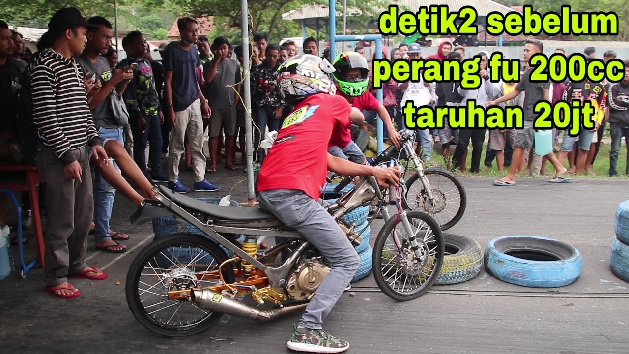 Kedua Joki Bersalaman Akhirnya Tidak Jadi Lepas, Laga Fu 200cc di Sirkuit GDS