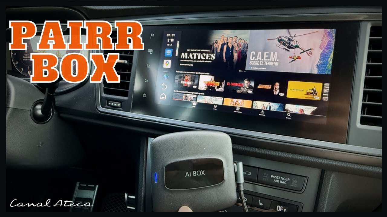 Transforma tu coche con Android 12 Pairr Box! 🚘