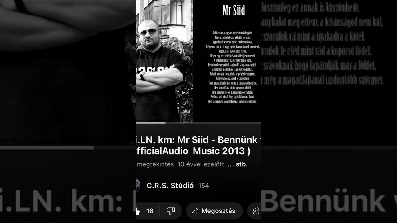 Imi.LN. km: Mr Siid - Benn&uuml;nk van ( OfficialAudio Music 2013 ) #mrsiid #imiln #bennunkvan
