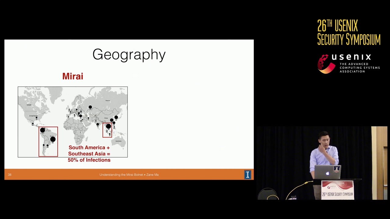 USENIX Security ’17 - Understanding the Mirai Botnet