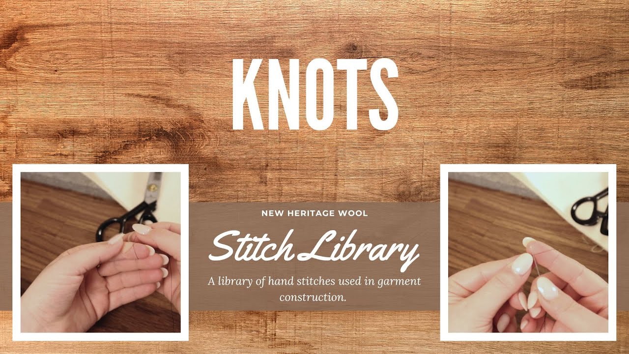 How to make a knot- 3 ways