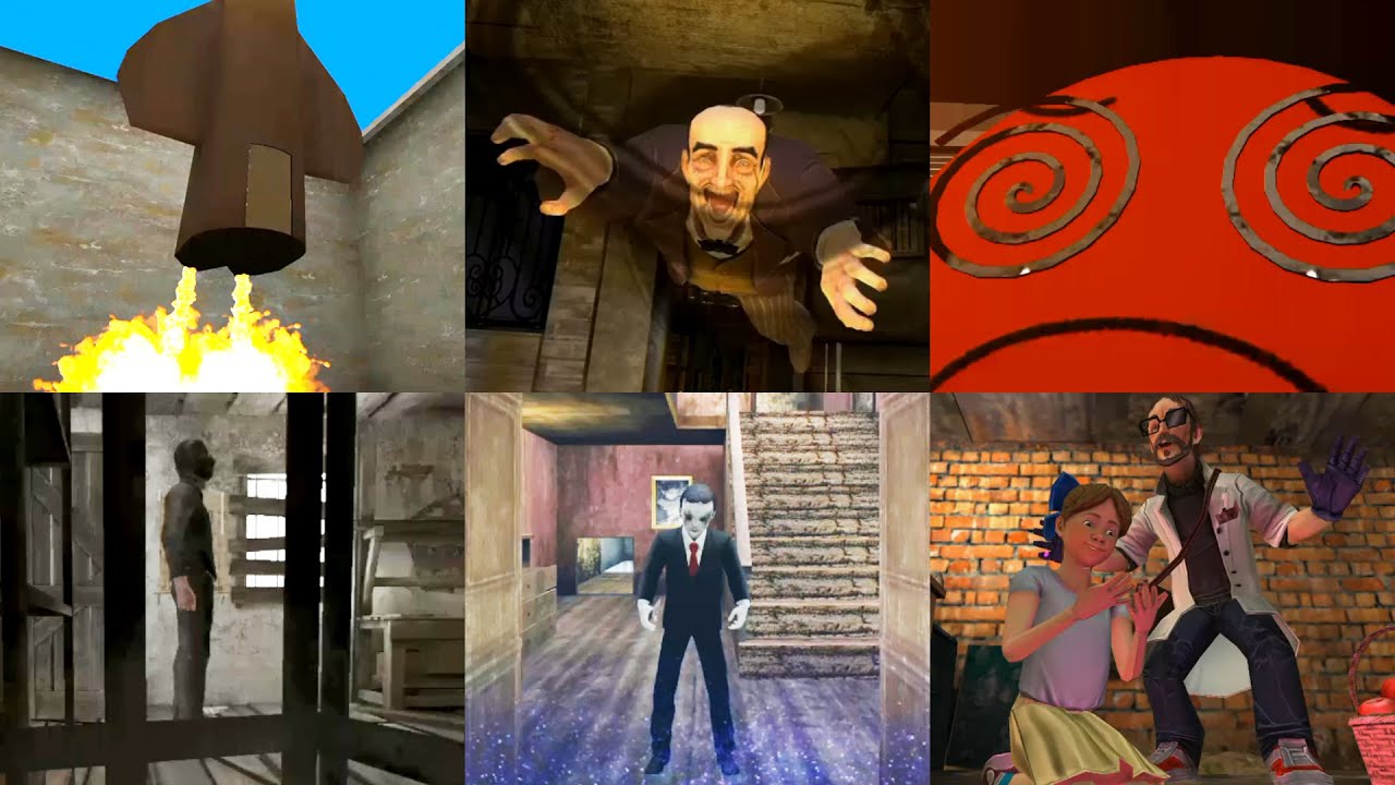 Best Escape Ending 🏃‍♂️ The Mask-Unlucky Postman-Evil Doll-Mr Meat-Metel Horror-Smiling X Corp