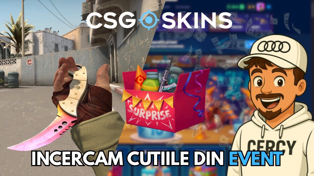 Am jucat doar la case battle + Giveaway ! ( CSGO-SKINS )