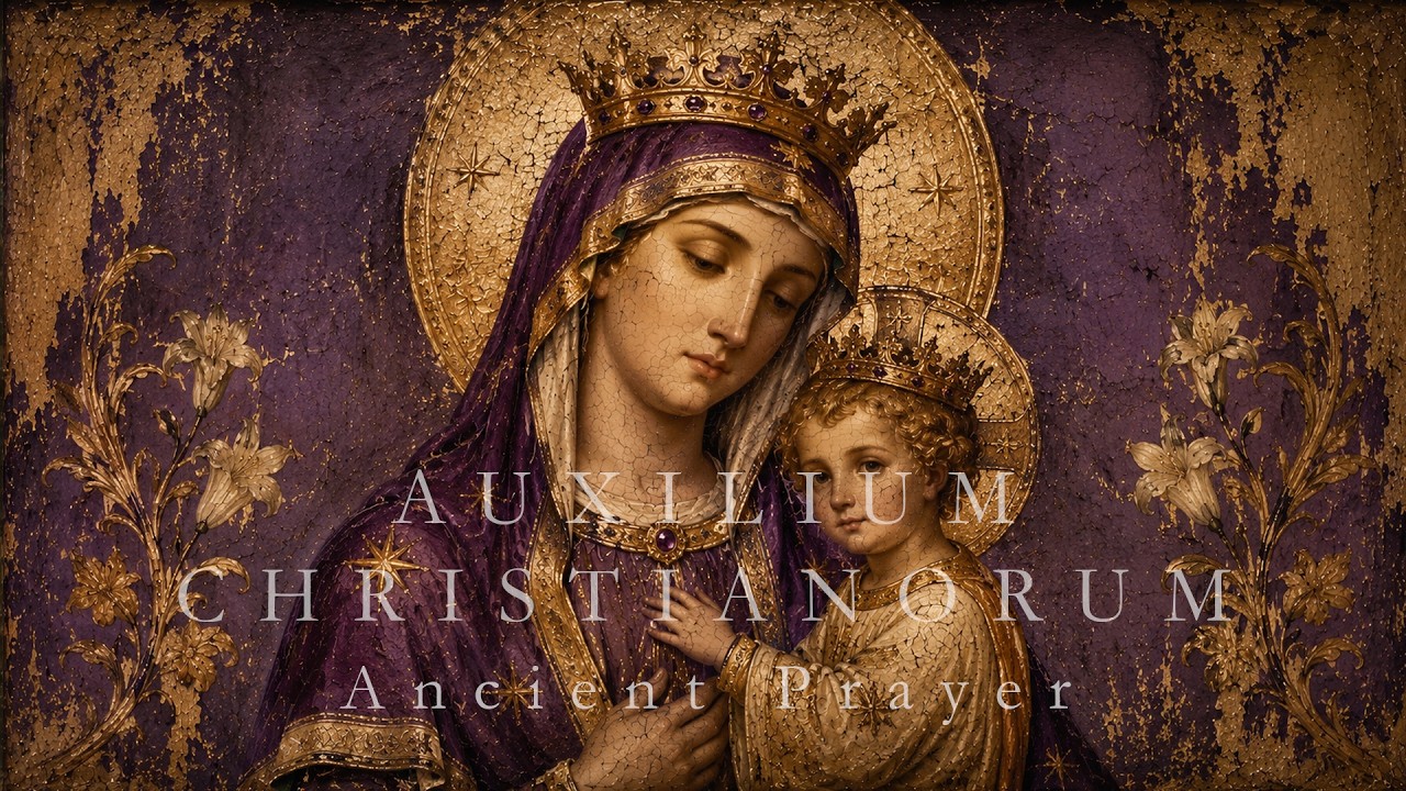Auxilium Christianorum | Starożytna Modlitwa Maryjna o Ochronę, Siłę i Zwycięstwo