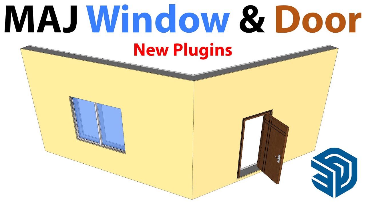 Maj Window & Door - New Plugins for SketchUp