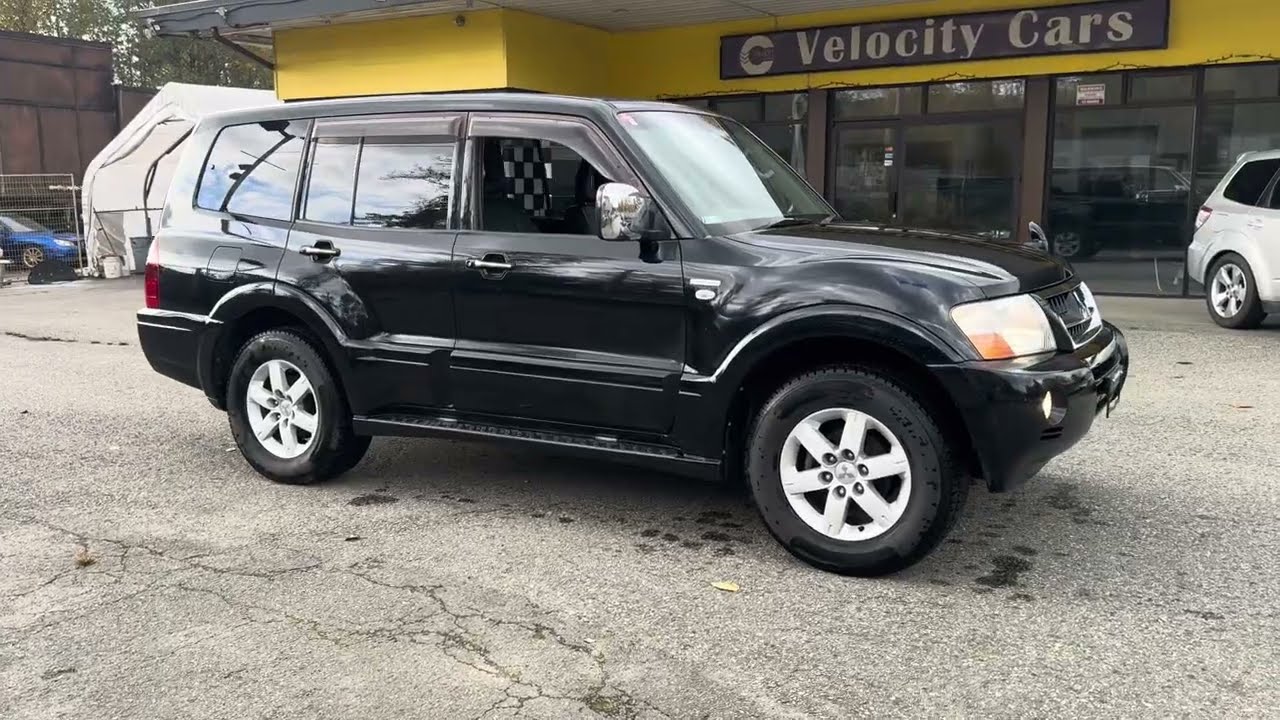 Vancouver Velocity Cars #19347 Mitsubishi Pajero Super Exceed 4WD (JDM 3.8L V6 )
