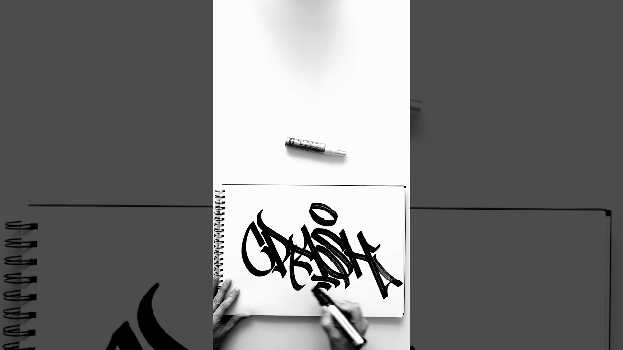 Crash 💥 #handstyles #stylewriting