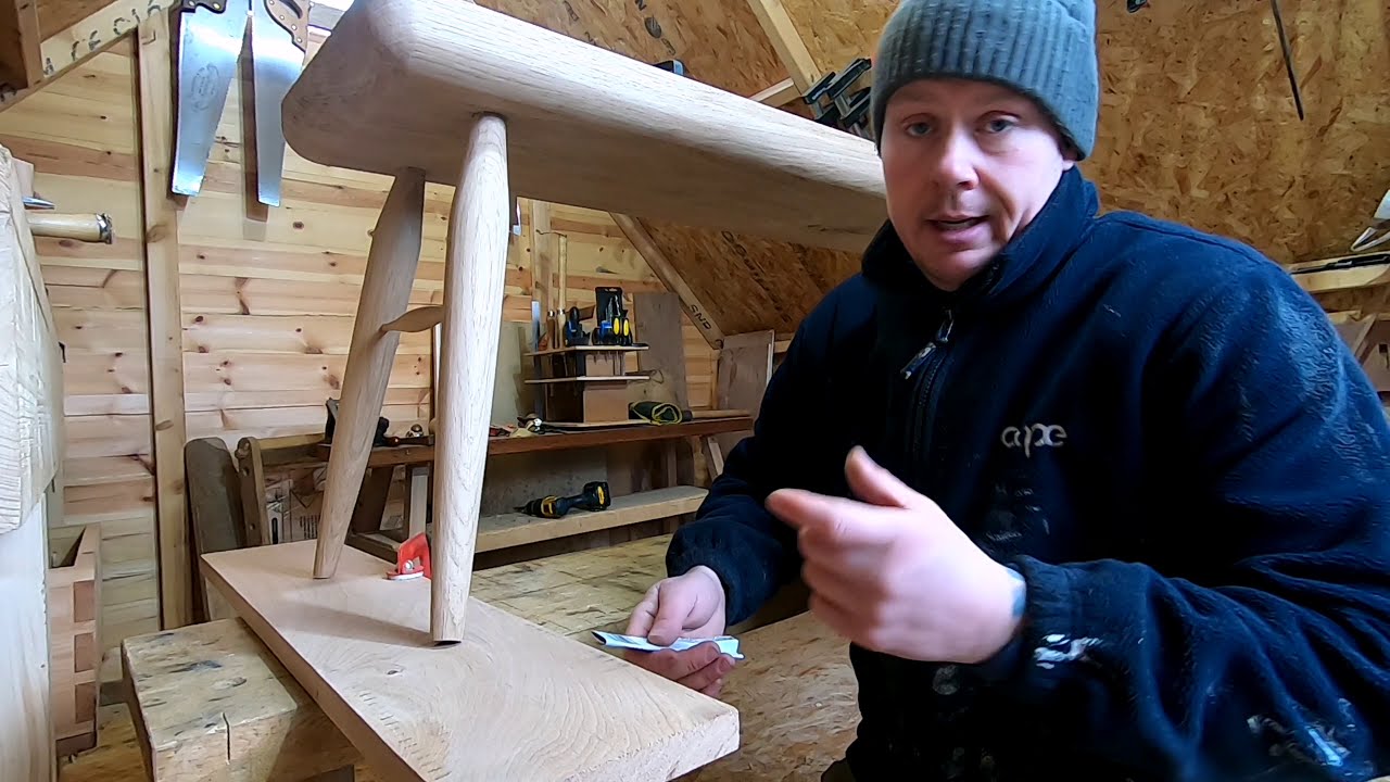 Cutting furniture legs by hand