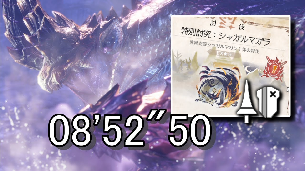 【特別討究】怪異克服シャガルマガラ　ランス　ソロ　8'52