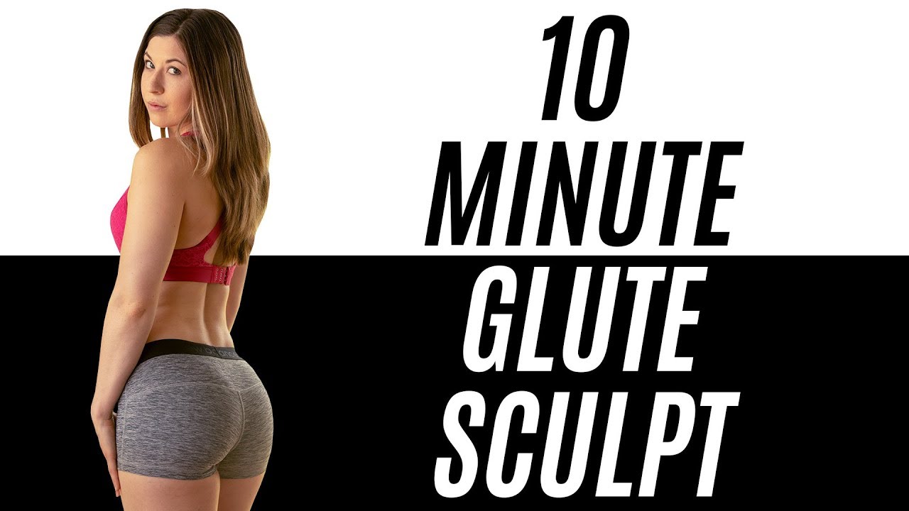 The Best Glute Activation Exercises to Lift & Sculpt, Inner Thighs | 10 Minute HIIT Workout at Home