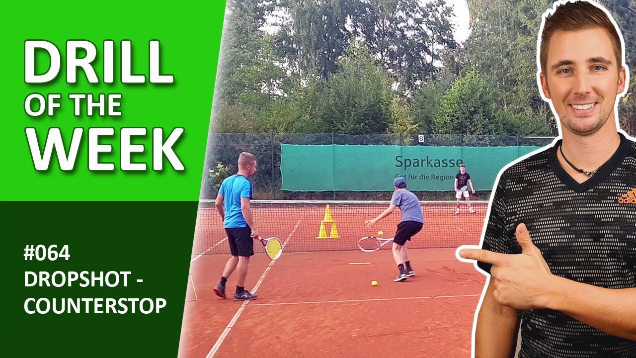 Perfect Tennis Dropshot / Counter Dropshot Drill | 