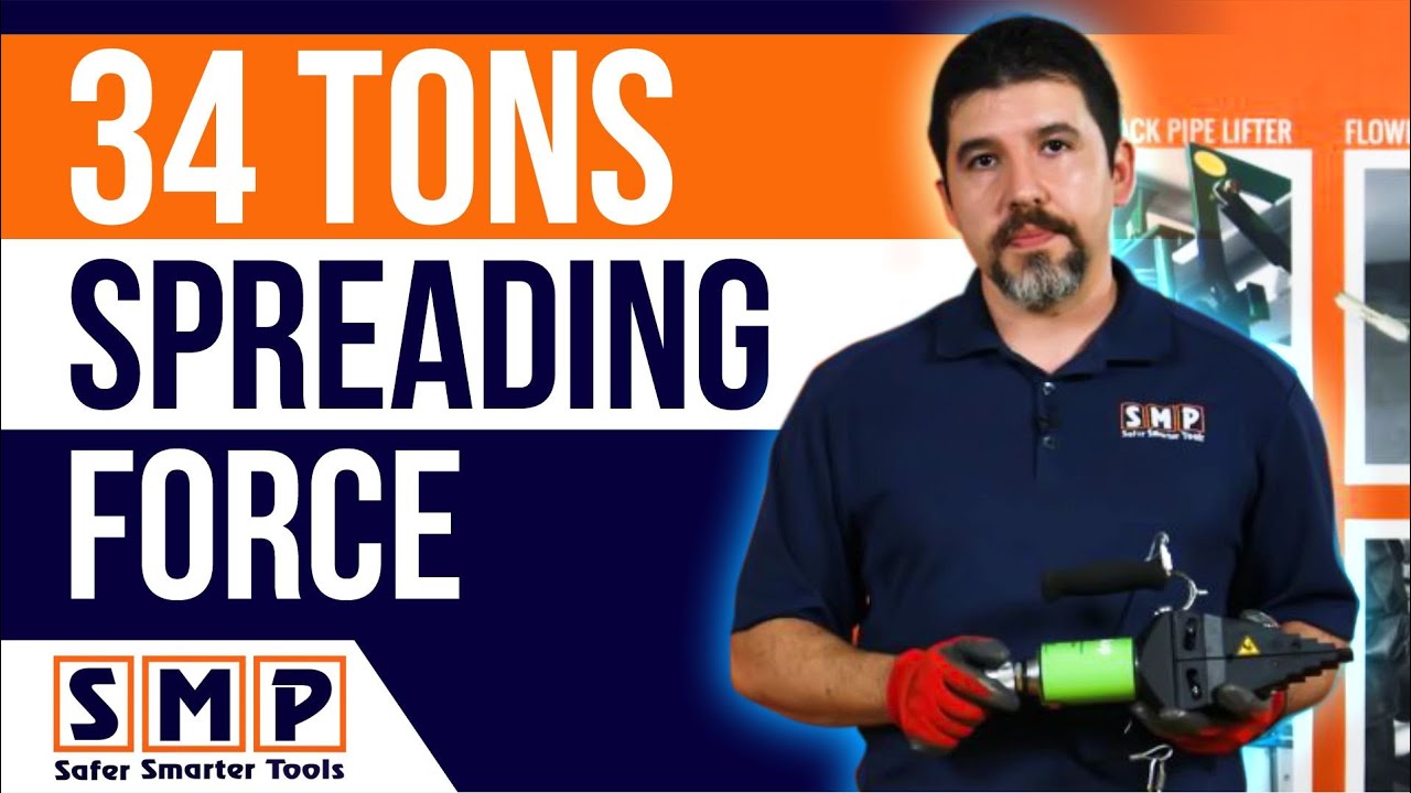 Twin Hydraulic Flange Spreader Demonstration (RenQuip FSW17M - SMP Tools)