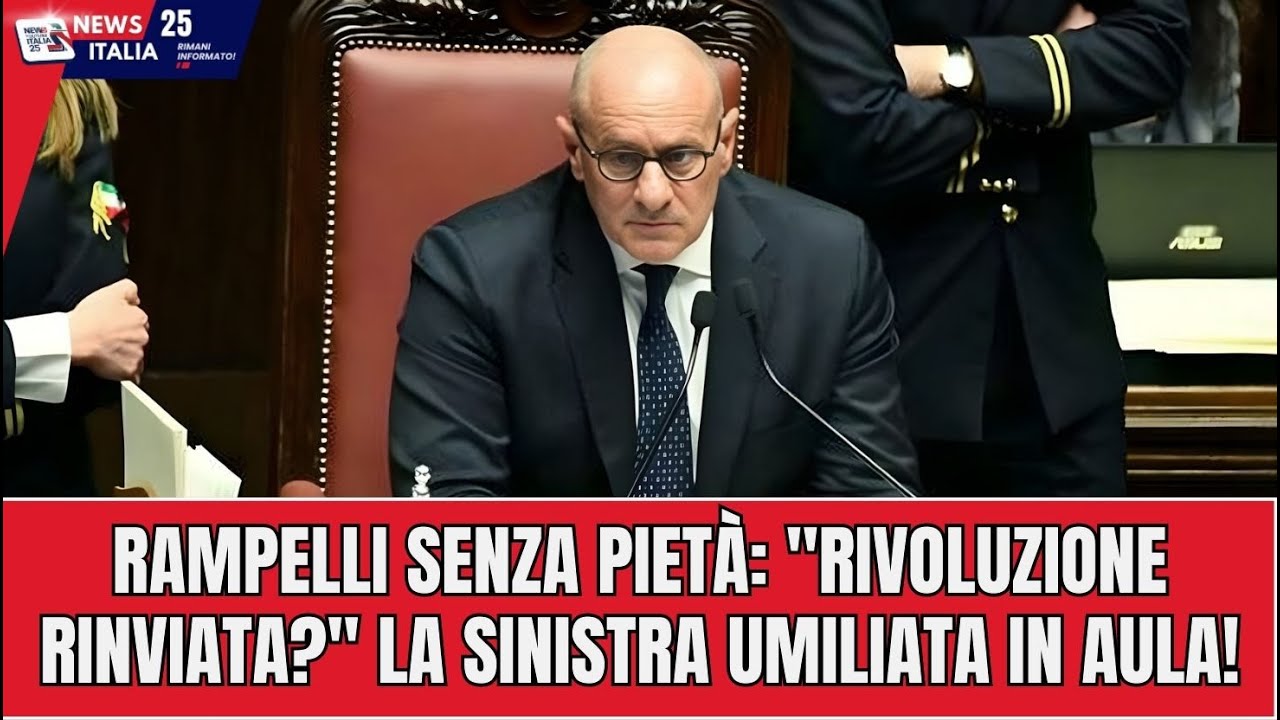RAMPELLI SENZA PIETÀ: "Rivoluzione Rinviata?" La Sinistra UMILIATA in Aula!