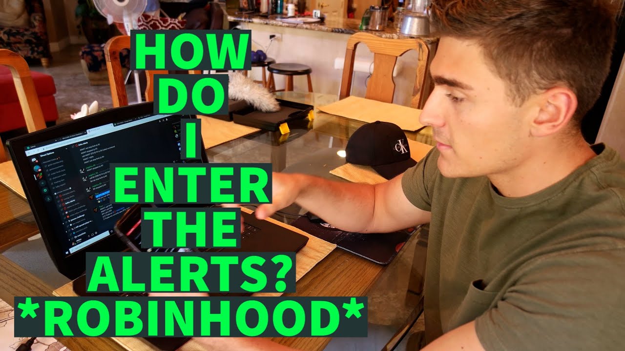 How To Enter The Alerts on Robinhood