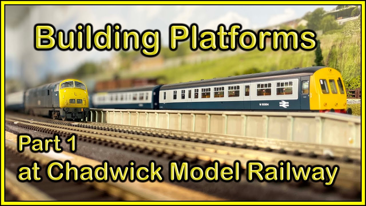 Building Curved Platforms Part 1, at Chadwick Model Railway | 245.