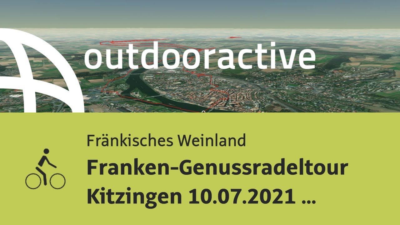 Radtour im Fr&auml;nkischen Weinland: Franken-Genussradeltour Kitzingen 10.07.2021 / Yummytours