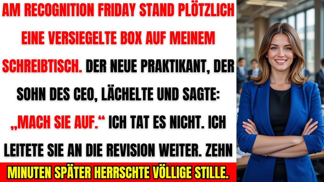 Der Sohn des CEOs wollte mich ruinieren – ein Audit brachte alles ans Licht ♟️