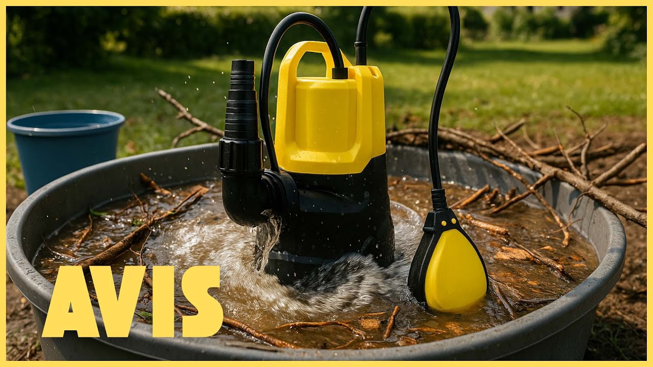 Meilleure pompe pour eaux chargées ? Avis complet sur la Kärcher SP 9.500 Dirt