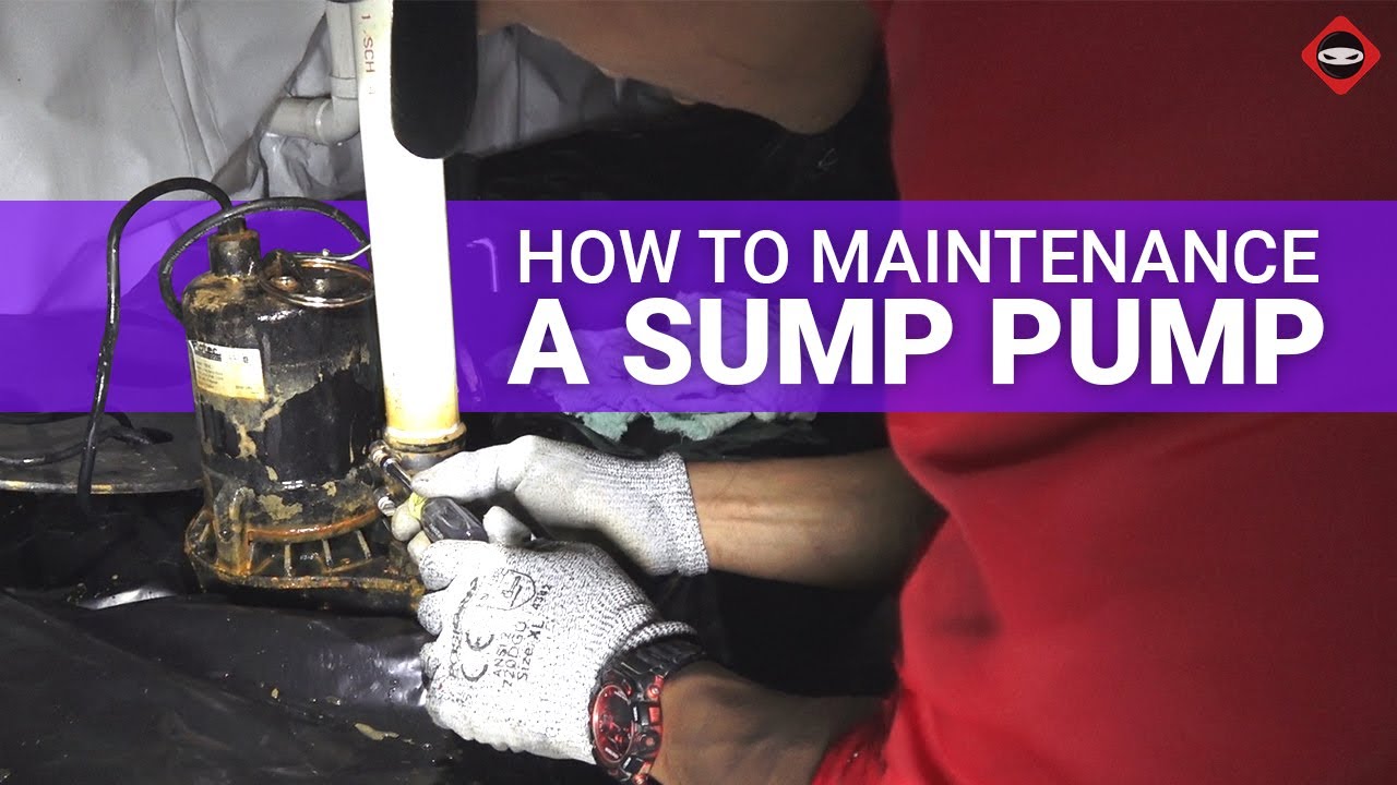 How To Conduct Sump Pump Maintenance In a Crawl Space or Basement