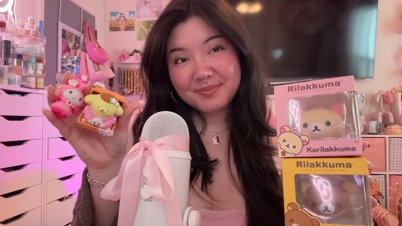 ASMR ♡ Trinket & Things (show and tell) 🤎 🎀