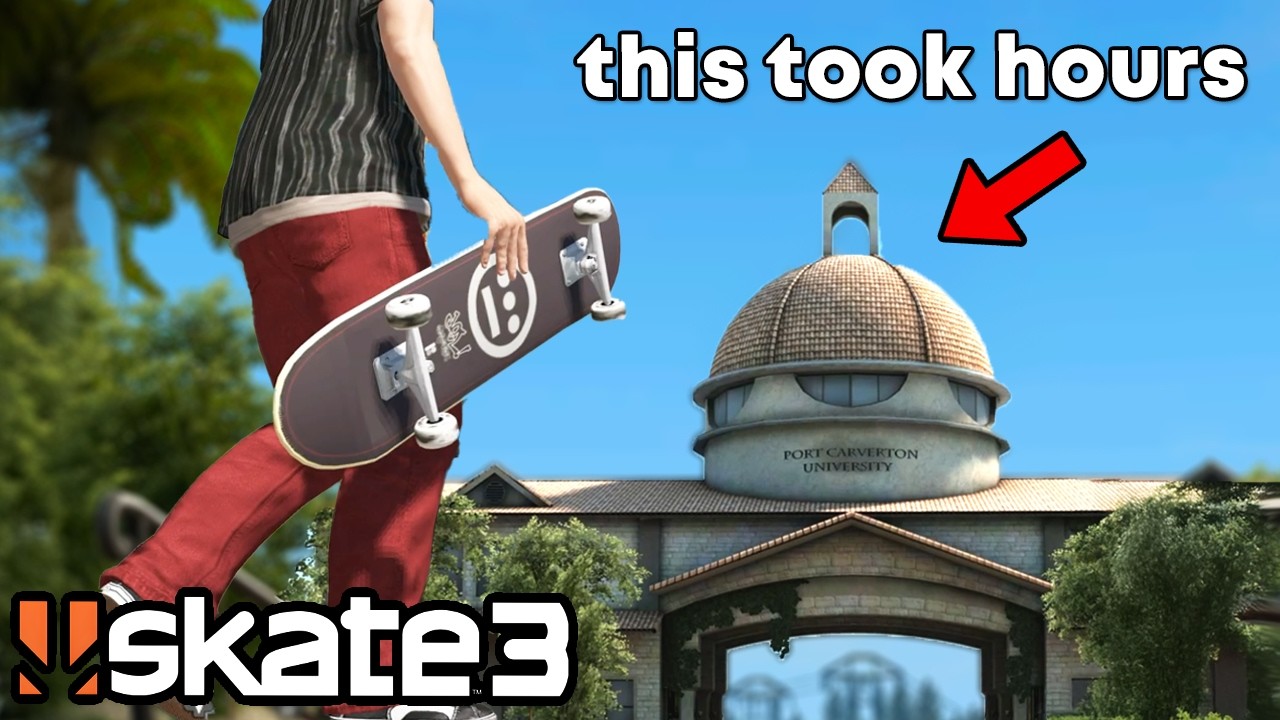 This Skate 3 Narrow Gap Almost Broke Me...