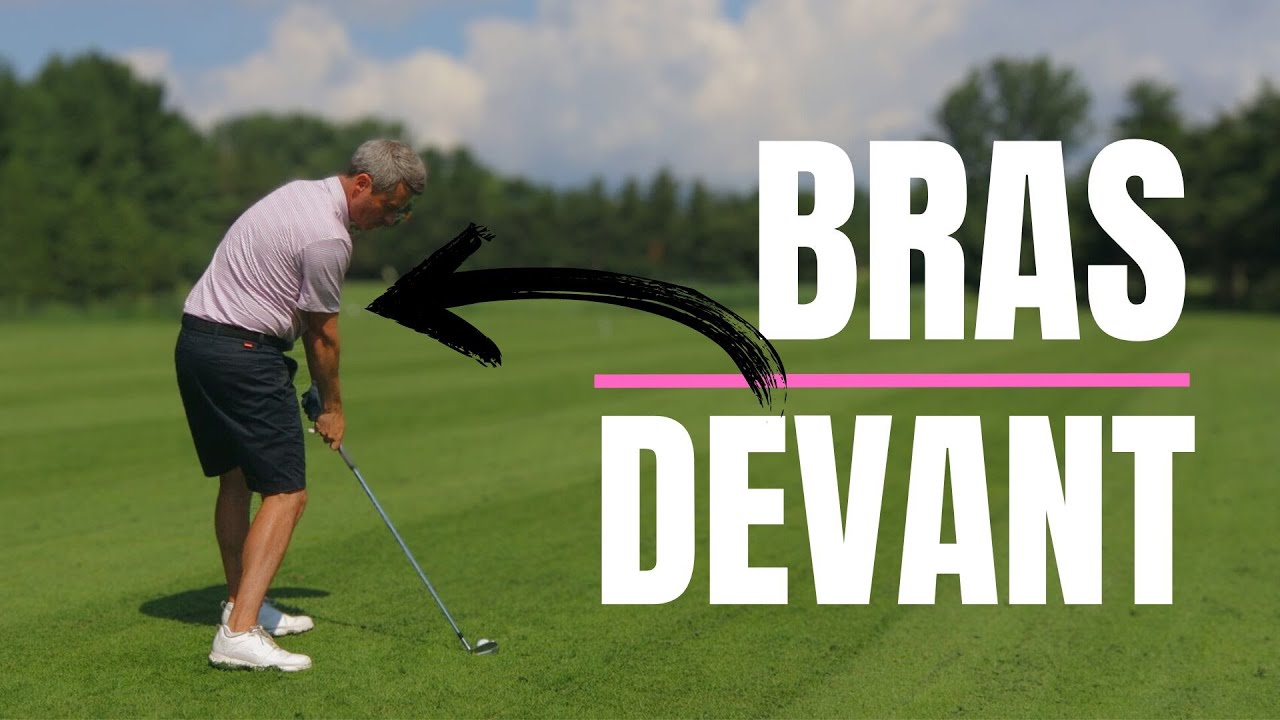 L'importance des bras à la descente au golf!!!
