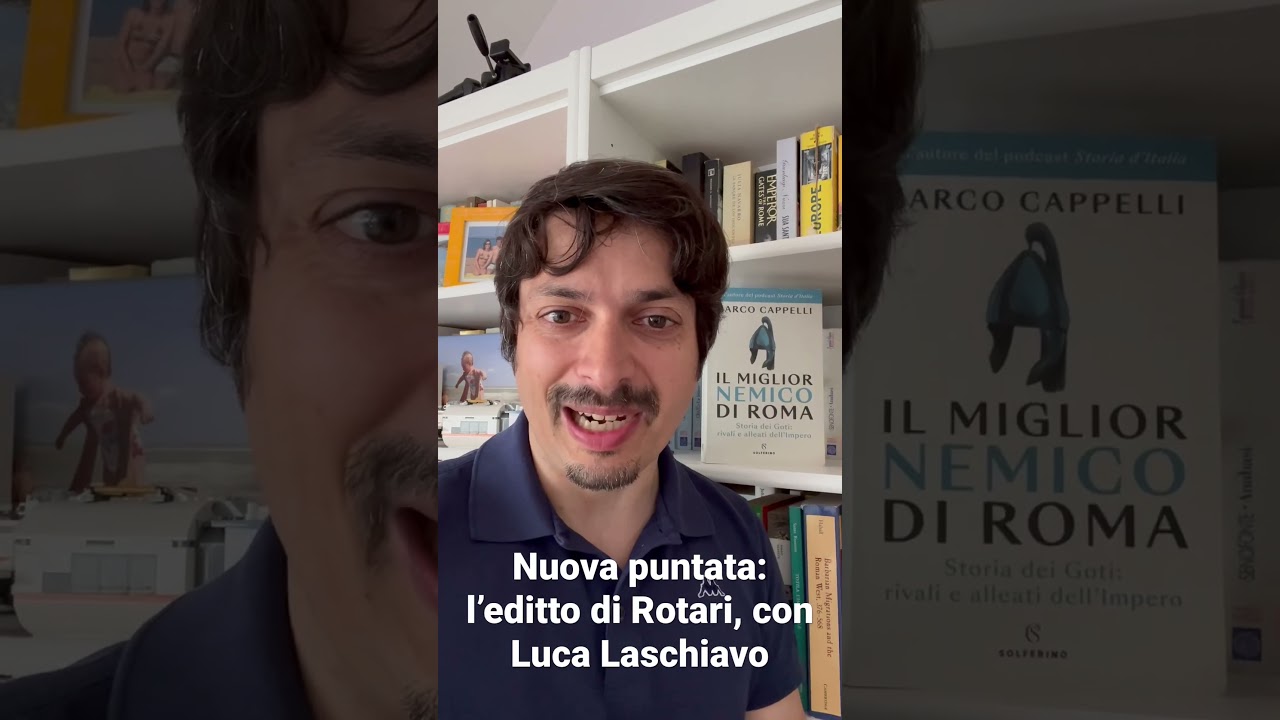 Nuova puntata: l&rsquo;editto di Rotari con Luca Loschiavo.