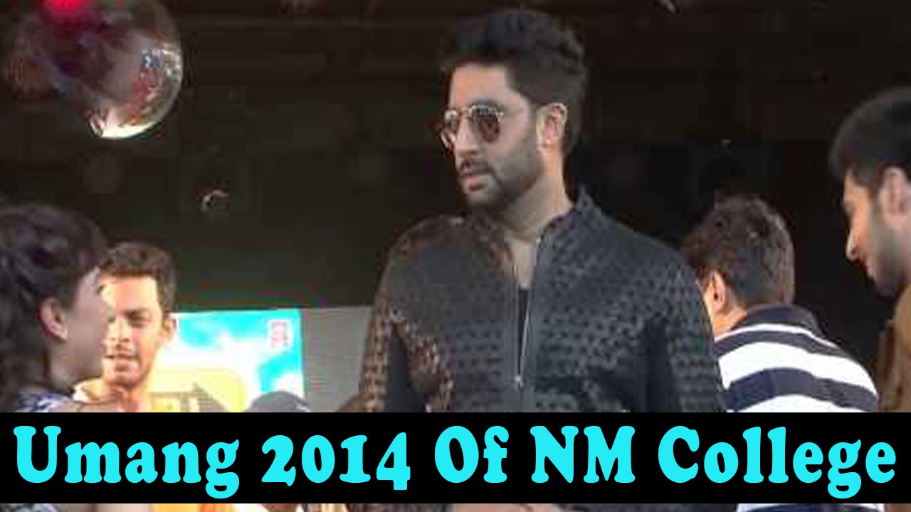 NM College Festival Umang With Abhishek Bachchan & Many Bollywood Celebs