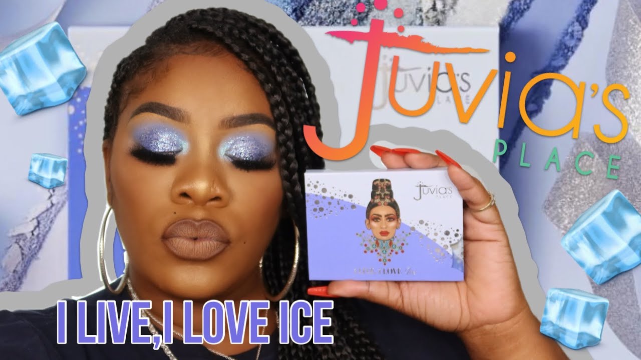 NEW JUVIA’S PLACE i live i love ICE PALETTE #newmakeup #juviasplace #makeup #iliveilove