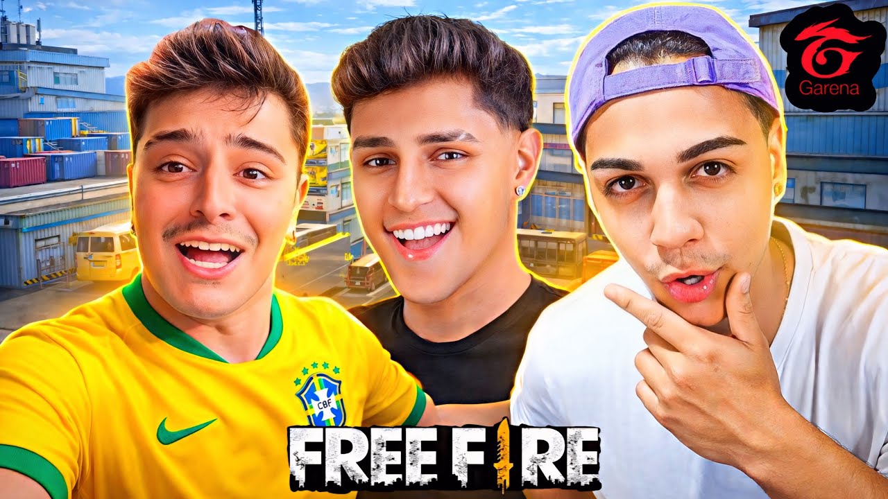 FREITAS, NOBRU e CORINGA na RANQUEADA DA RESENHA NO FREE FIRE!