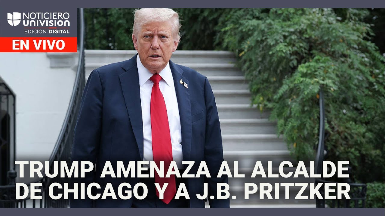 Presidente Trump amenaza al alcalde de Chicago y a J.B. Pritzker | Edición Digital 8 de octubre