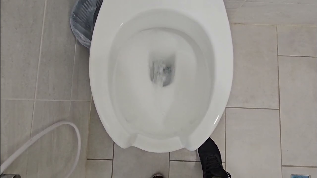 2010's STORM toilet on a High Level Pozzi Ginori Cistern/ Push Button