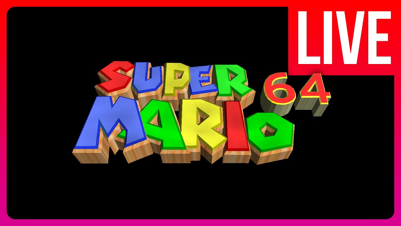 LIVE 🔴 Super Mario 64 Speedrun